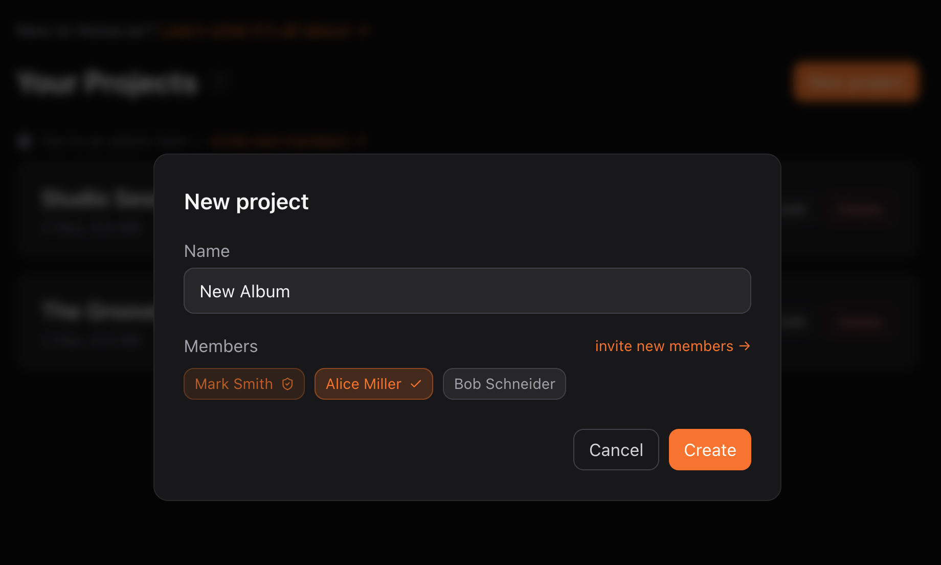 A project for every release