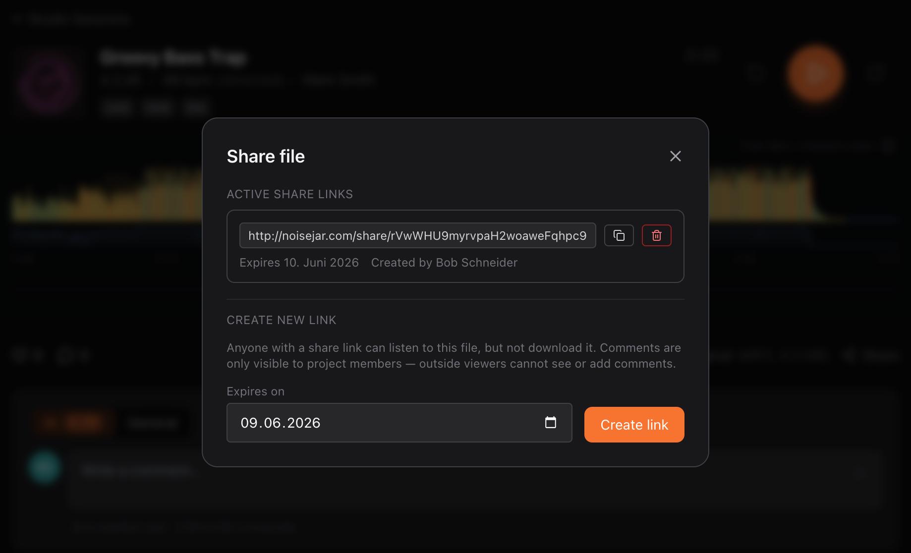 Share with anyone — no account needed
